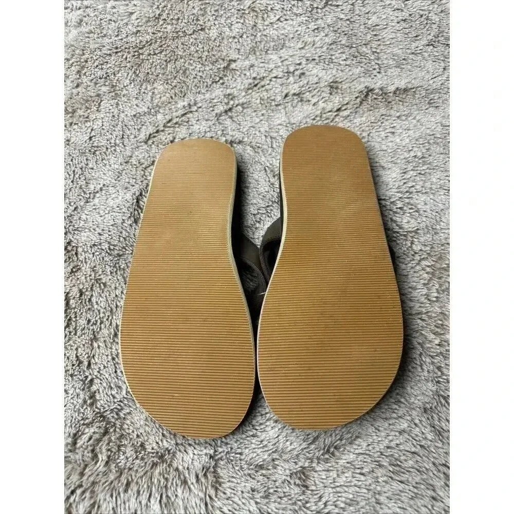 RVCA Mens VA Sport Federal Sandals - Dark Brown Size 9